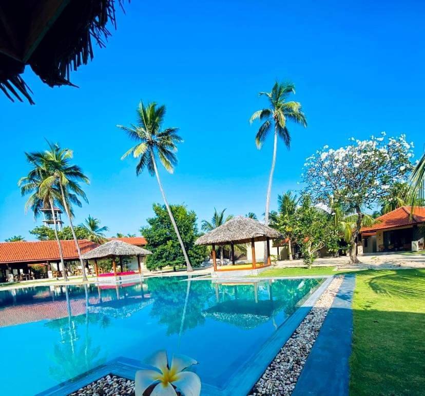 Blue Waves Kite Surfing Beach Resort Kalpitiya Exterior foto
